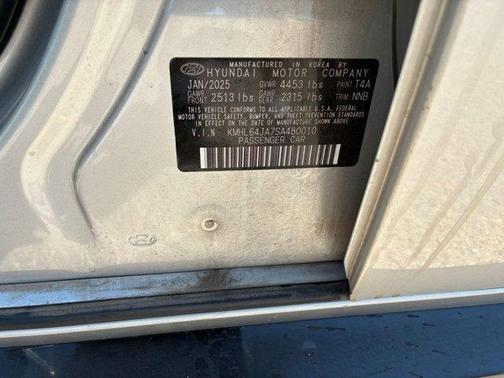 Silver 2025 Hyundai SONATA SEL