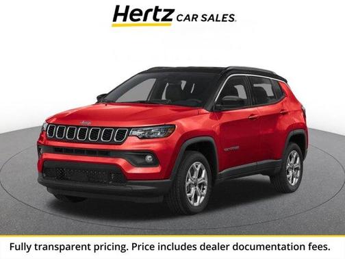 Red 2025 Jeep Compass Limited