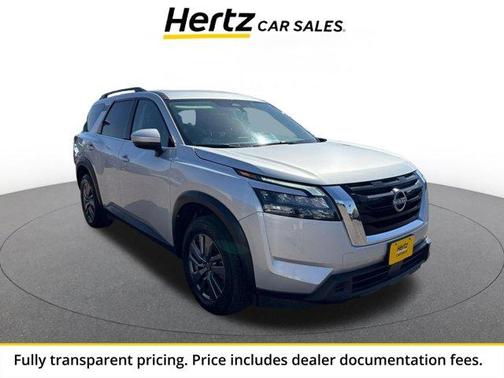 Brilliant Silver Metallic 2025 Nissan Pathfinder SV