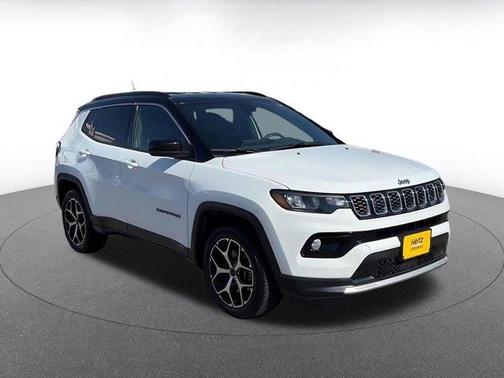 Bright White Clearcoat 2025 Jeep Compass Limited