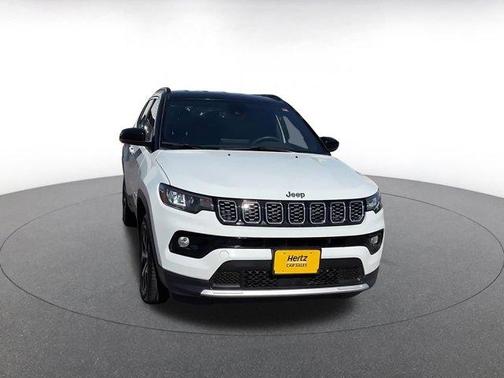 Bright White Clearcoat 2025 Jeep Compass Limited