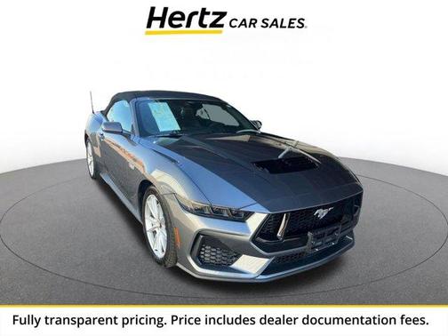 Carbonized Gray Metallic 2025 Ford Mustang GT Premium