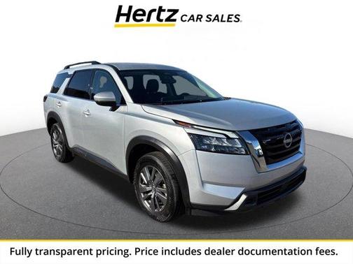 Brilliant Silver Metallic 2025 Nissan Pathfinder SV