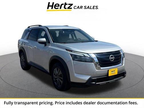Brilliant Silver Metallic 2025 Nissan Pathfinder SV