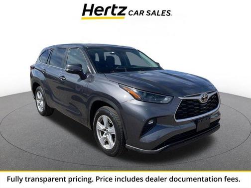 Gray 2025 Toyota Highlander LE