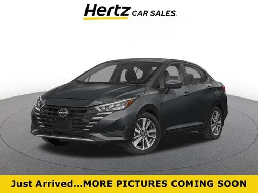 Black 2025 Nissan Versa 1.6 SV