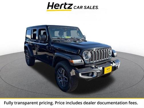 Black Clearcoat 2025 Jeep Wrangler Sahara