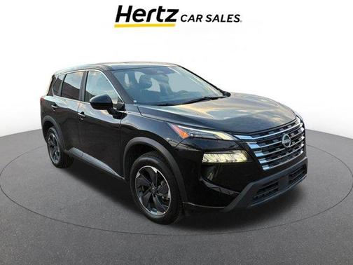 Black 2025 Nissan Rogue SV