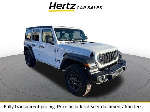Bright White Clearcoat 2025 Jeep Wrangler Sport