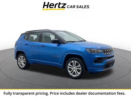 Hydro Blue Pearlcoat 2025 Jeep Compass Limited