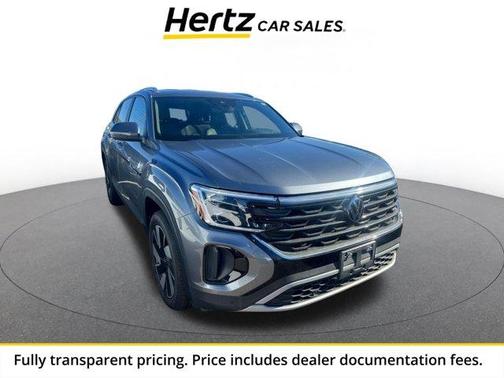 Platinum Gray Metallic 2025 Volkswagen Atlas Cross Sport 2.0T SE w/Technology