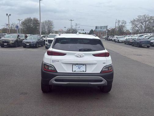 Lunar White 2023 Hyundai KONA SEL