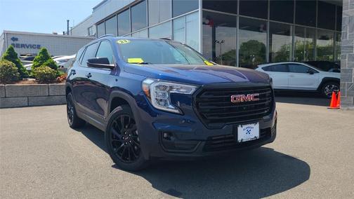 Marine Metallic 2023 GMC Terrain SLT