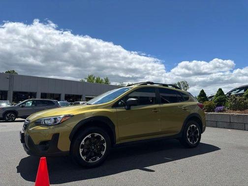 Plasma Yellow Pearl 2021 Subaru Crosstrek Base