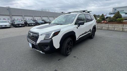 Crystal White Pearl 2025 Subaru Forester Wilderness