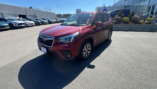Crimson Red Pearl 2021 Subaru Forester Premium