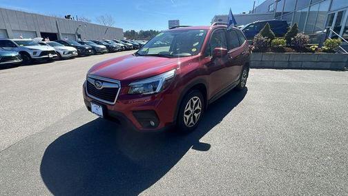 Crimson Red Pearl 2021 Subaru Forester Premium