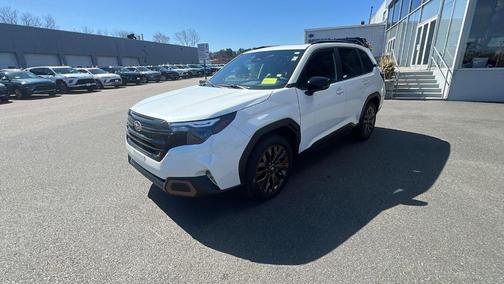 Crystal White Pearl 2026 Subaru Forester Sport