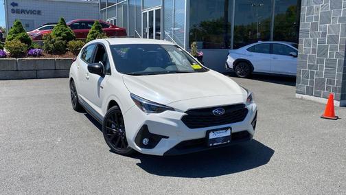 Crystal White Pearl 2026 Subaru Impreza RS