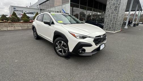 Crystal White Pearl 2025 Subaru Crosstrek Premium