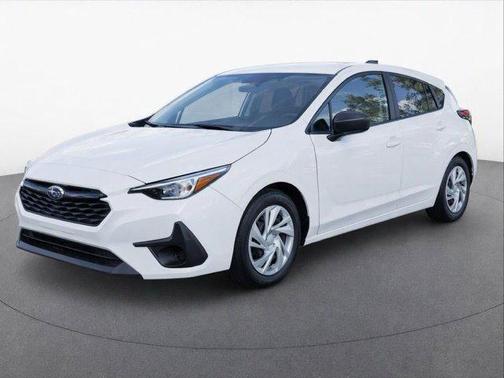 Crystal White Pearl 2025 Subaru Impreza Base