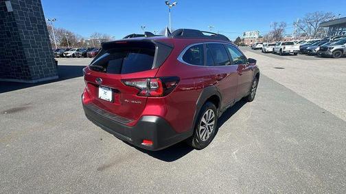 Crimson Red Pearl 2025 Subaru Outback Premium