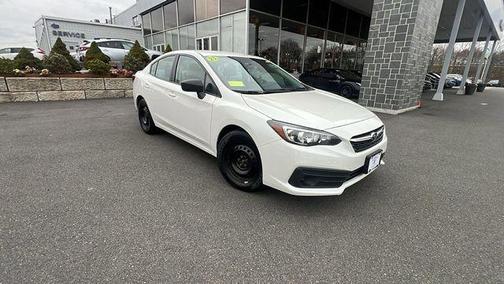 Crystal White Pearl 2023 Subaru Impreza Base