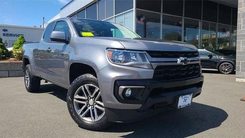 Satin Steel Metallic 2022 Chevrolet Colorado LT