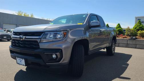 Satin Steel Metallic 2022 Chevrolet Colorado LT