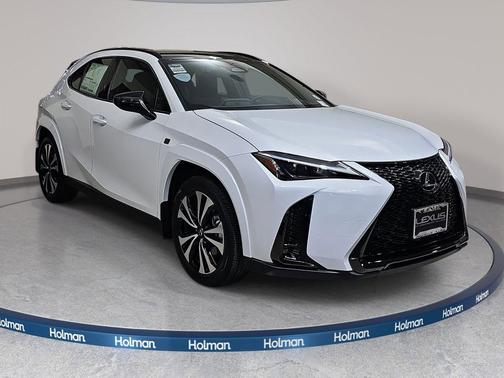 Ultra White w/Obsidian Roof 2026 Lexus UX 300h F SPORT Design