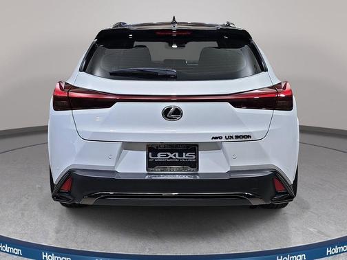 Ultra White w/Obsidian Roof 2026 Lexus UX 300h F SPORT Design