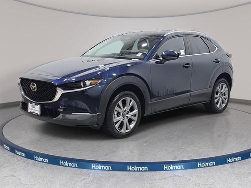 Deep Crystal Blue Mica 2024 Mazda CX-30 2.5 S Preferred Package