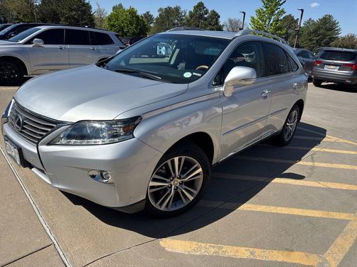Silver Lining Metallic 2015 Lexus RX 450h Base
