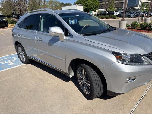 Silver Lining Metallic 2015 Lexus RX 450h Base