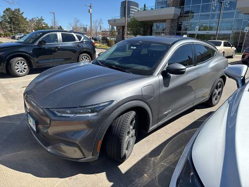 Carbonized Gray Metallic 2021 Ford Mustang Mach-E Select