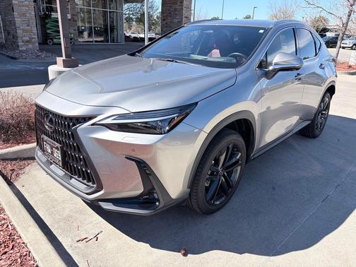 Atomic Silver 2024 Lexus NX 450h+ Luxury