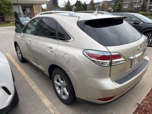 Satin Cashmere Metallic 2013 Lexus RX 350 Base