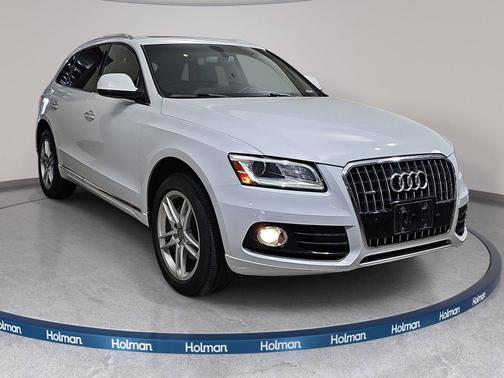 White 2015 Audi Q5 2.0T Premium Plus