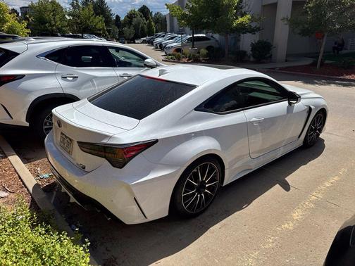 Ultra White 2020 Lexus RC F Base