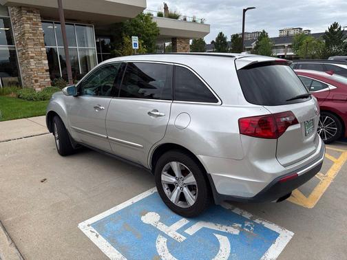Palladium Metallic 2013 Acura MDX 3.7L Technology