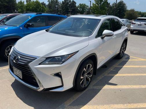 White 2019 Lexus RX 450h Base