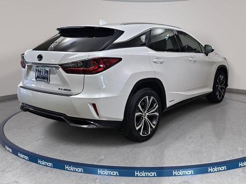 White 2019 Lexus RX 450h Base