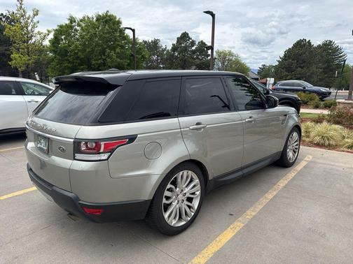Silver 2014 Land Rover Range Rover Sport Supercharged HSE