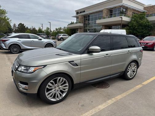 Silver 2014 Land Rover Range Rover Sport Supercharged HSE