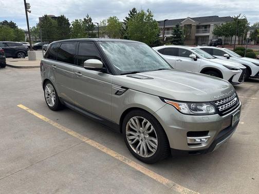 Silver 2014 Land Rover Range Rover Sport Supercharged HSE