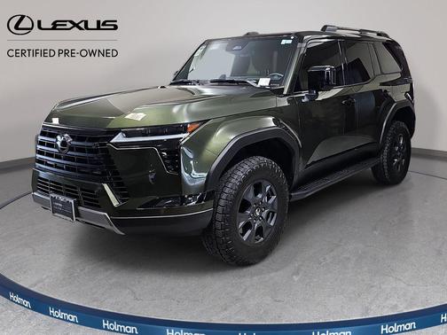 Nori Green Pearl/Black Roof 2025 Lexus GX 550 Overtrail+
