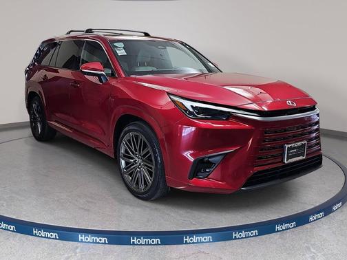 Matador Red Mica 2026 Lexus TX 550h+ Luxury