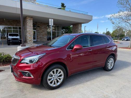 Chili Red Metallic 2018 Buick Envision Essence