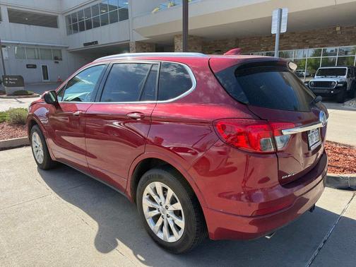 Chili Red Metallic 2018 Buick Envision Essence