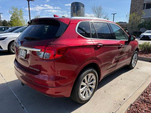 Chili Red Metallic 2018 Buick Envision Essence